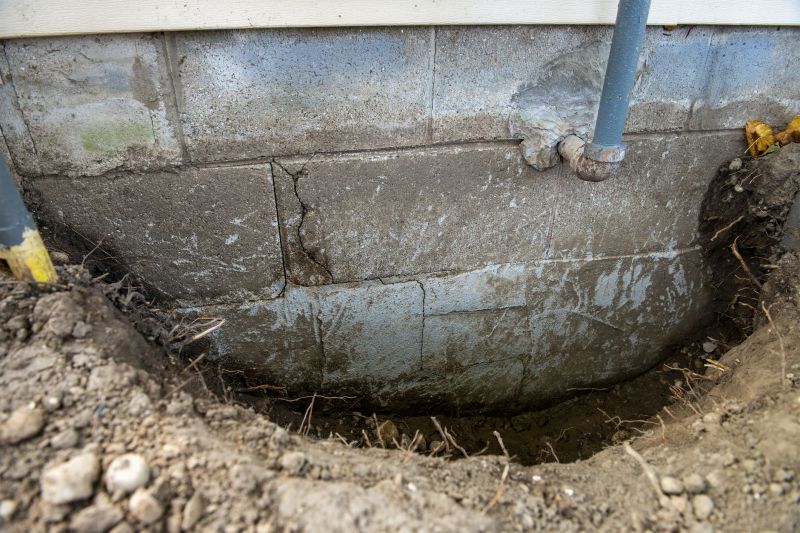 Crack Repair in Foundations